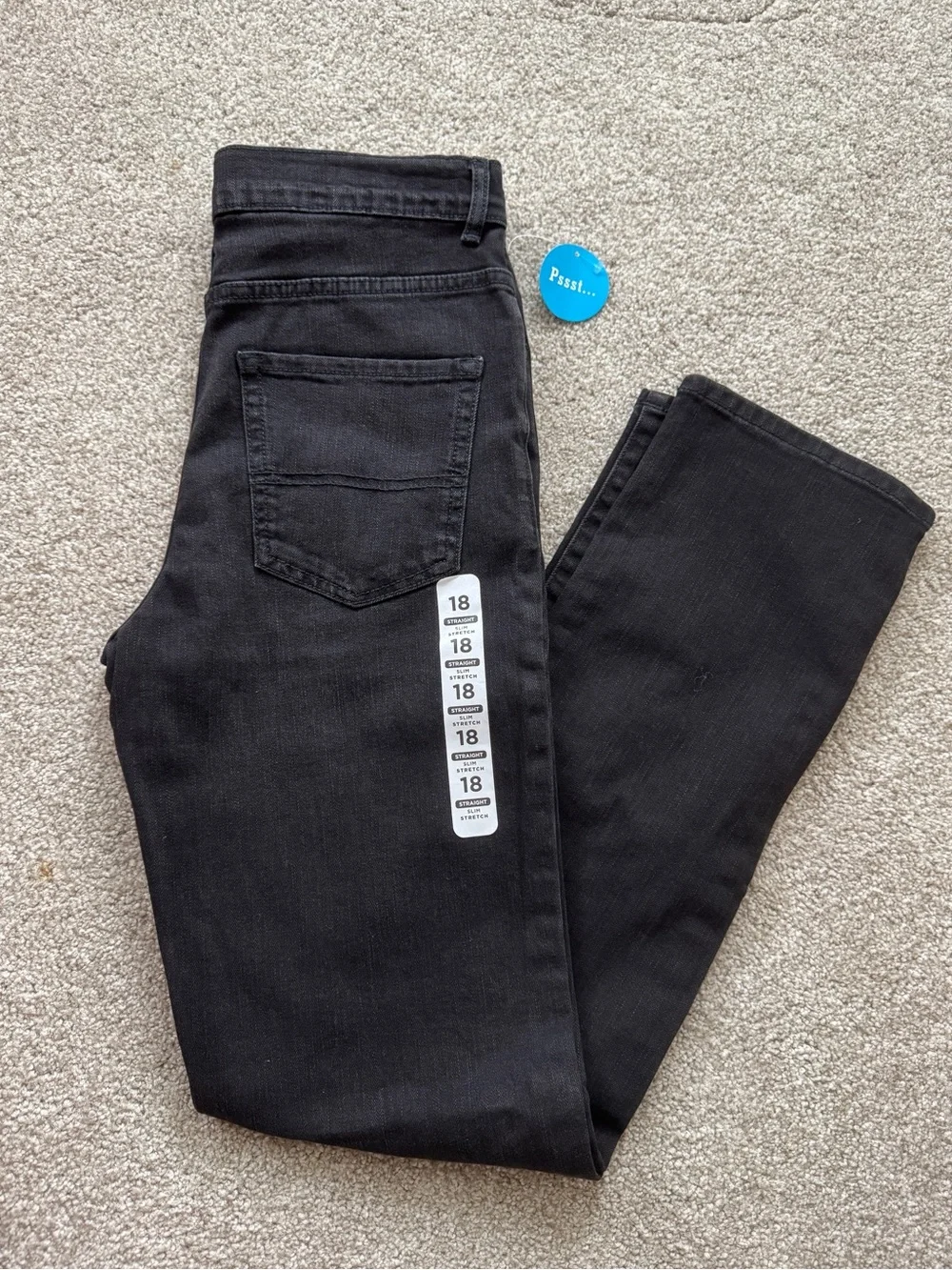 Black Slim Jeans for Boys